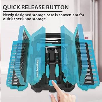 Amazon.com: MANUFORE 34pcs Large Exacto Knife Set Blue